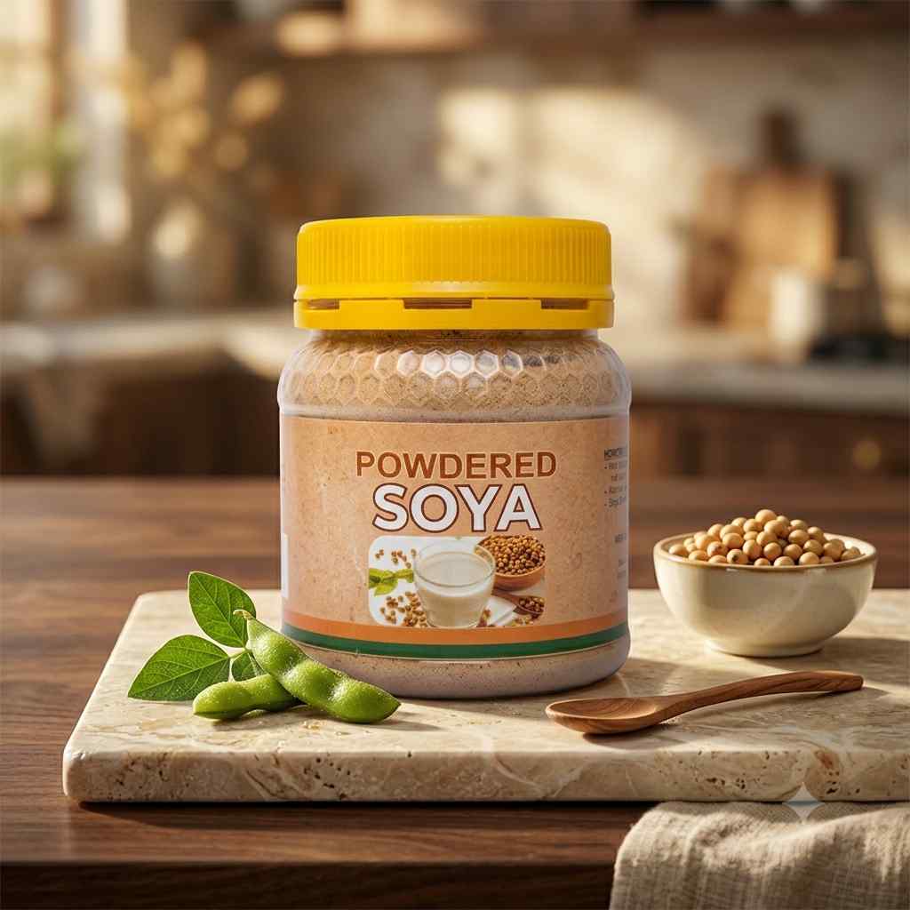Pure Soya Drink Powder (250g) – Creamy Lactose-Free Dairy Alternative, Plant-Based Protein & Heart Support