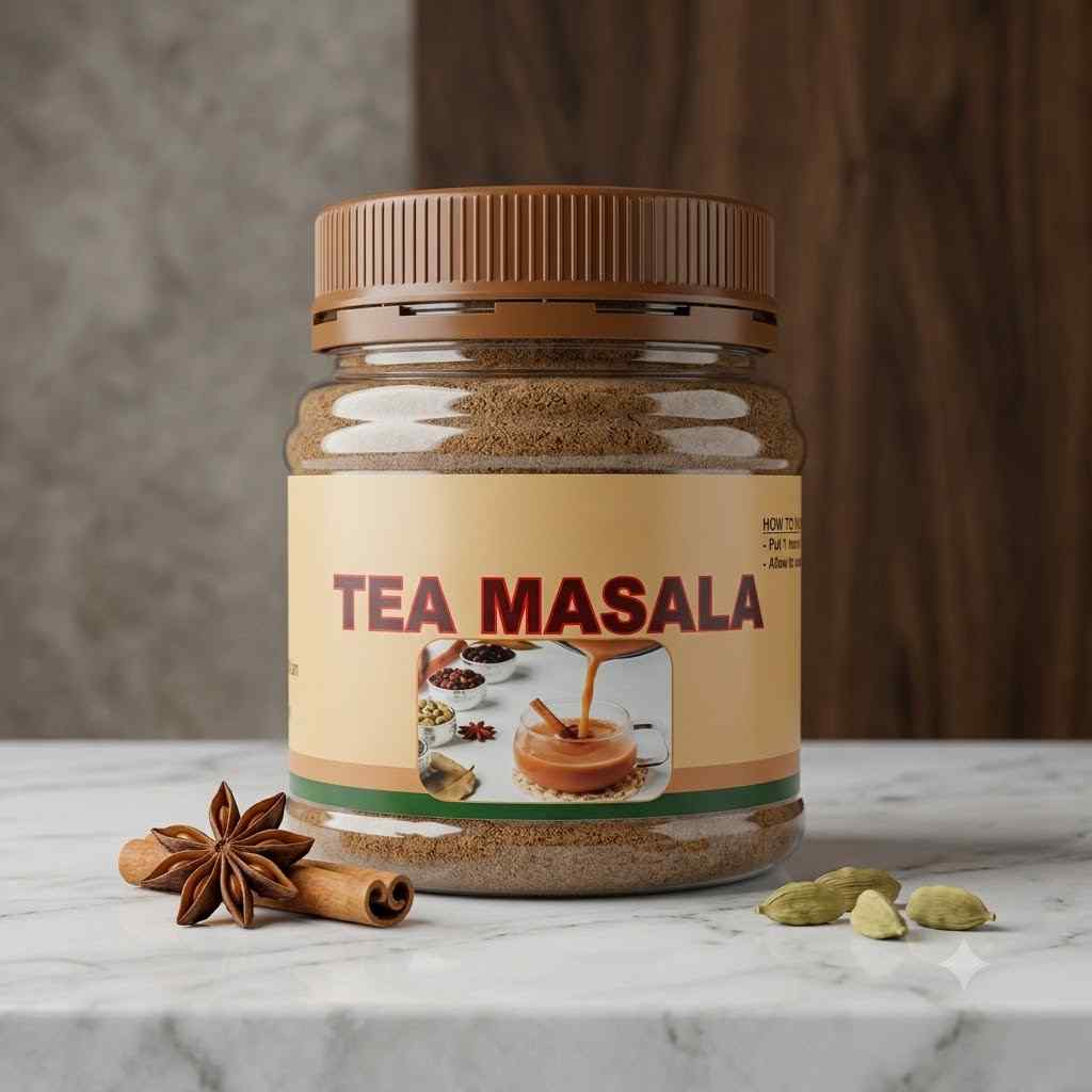 Premium Authentic Tea Masala Blend (250g) – Warming Spice Infusion for Immunity, Digestion & Natural Energy