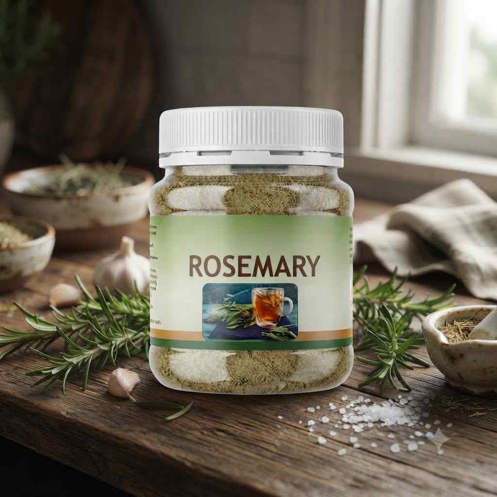 Ground Rosemary Powder – Aromatic Culinary Herb for Focus & Mental Clarity (250g)