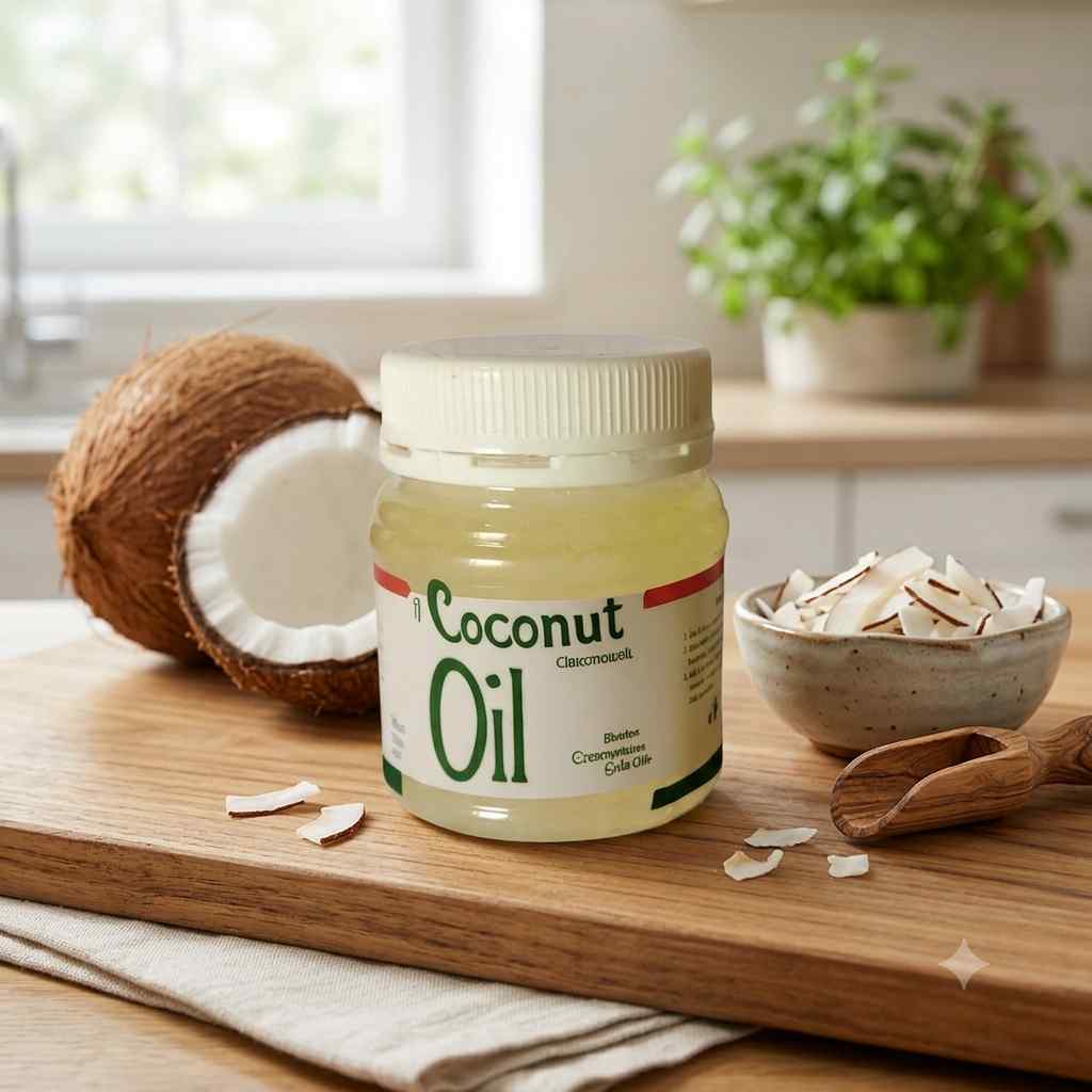 Pure Cold Pressed Coconut Oil for Skin, Hair & Cooking